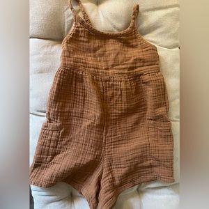 Rust/Brown Romper
